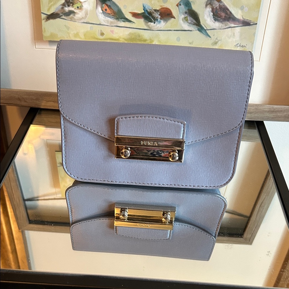 Furla Light periwinkle Clutch